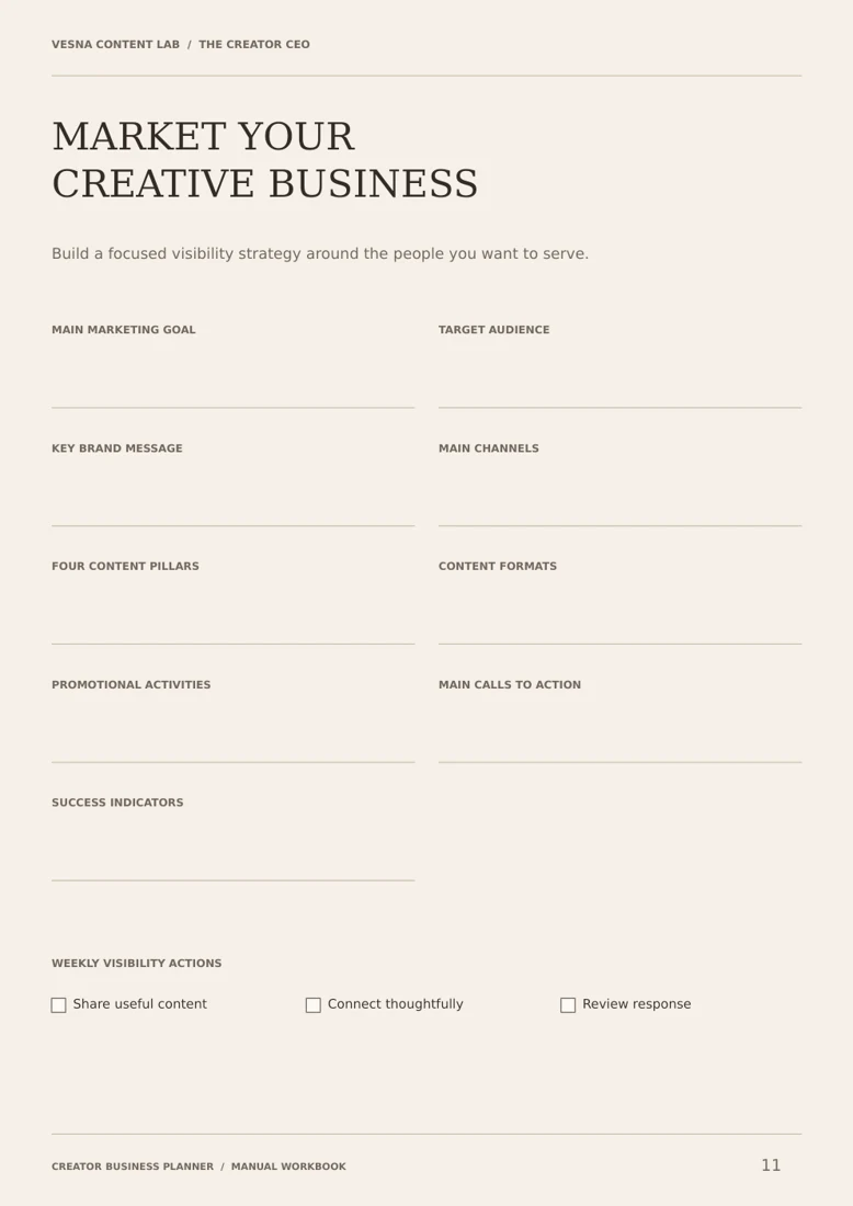Marketing strategies & campaigns — TEMPLATE / PORTFOLIO SAMPLE